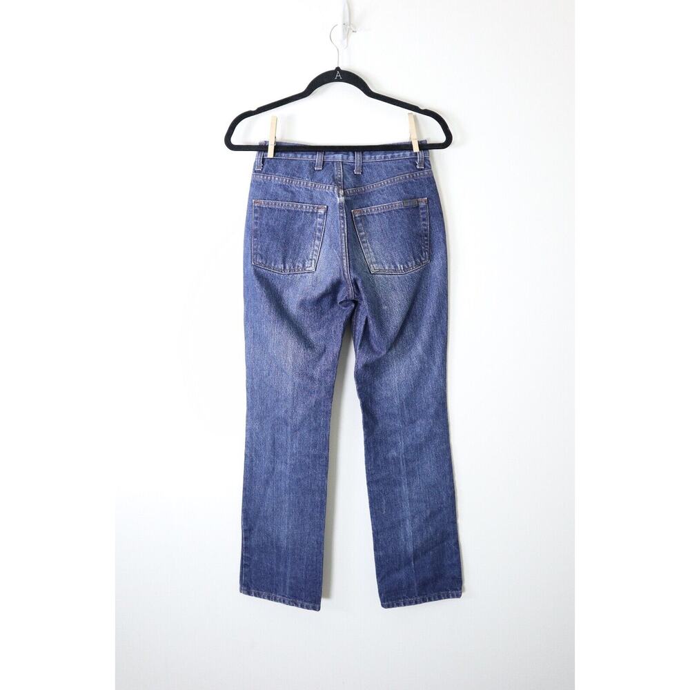 Vintage 1990s GUESS Size 26 Bootcut Jeans Style AST060 Cotton Denim Blue - Picture 6 of 9